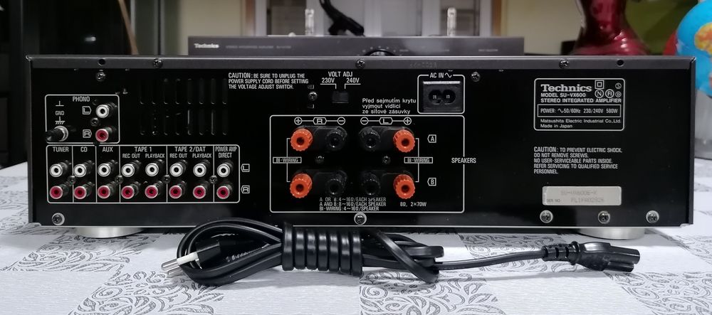 Amplificador Technics SU-VX600, Como Novo