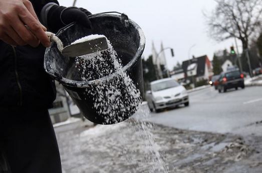 SÓL DROGWA Z PIASEK do posypywania Na zimę 1000 KG mieszanka