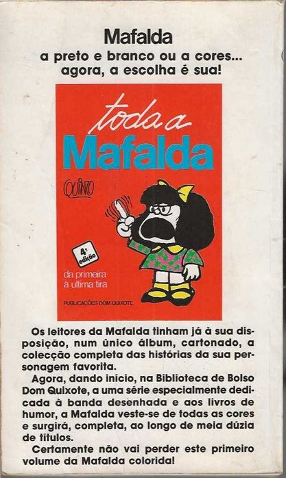 Mafalda – Biblioteca de Bolso Nº 1