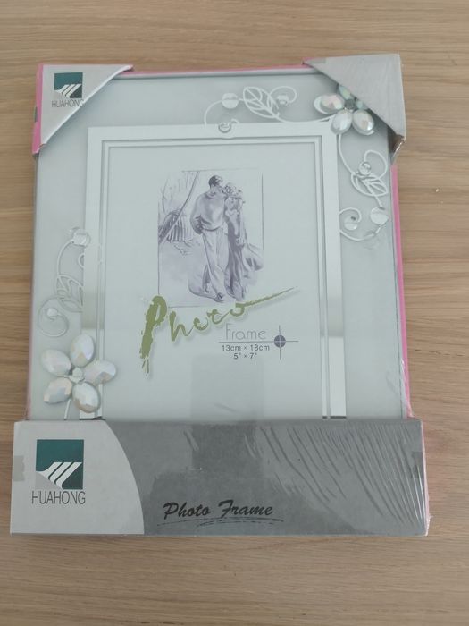 Porta-retratos novo na embalagem