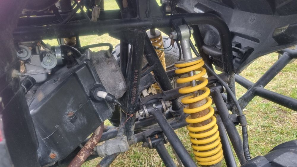 Quad ATV Diablo 200 15KM wyciągarka pług