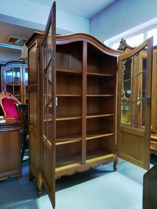 Stylowa witryna biblioteka Ludwik