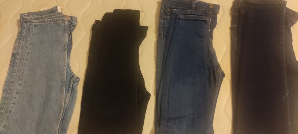 4 pares de calças