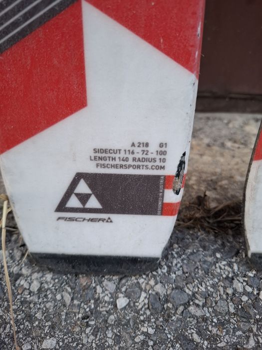 Narty Fischer Progressor długość 140 cm