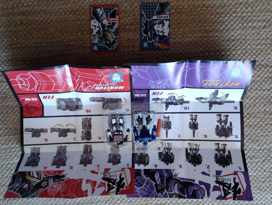 Dr. Wu Monitor Officer (Soundwave) Extreme Warfare – Completo – Excelente Estado