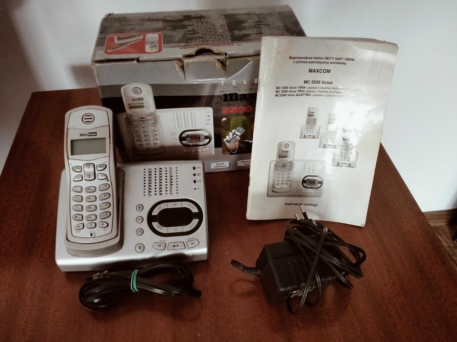 telefon bezprzewodowy z sekretarką