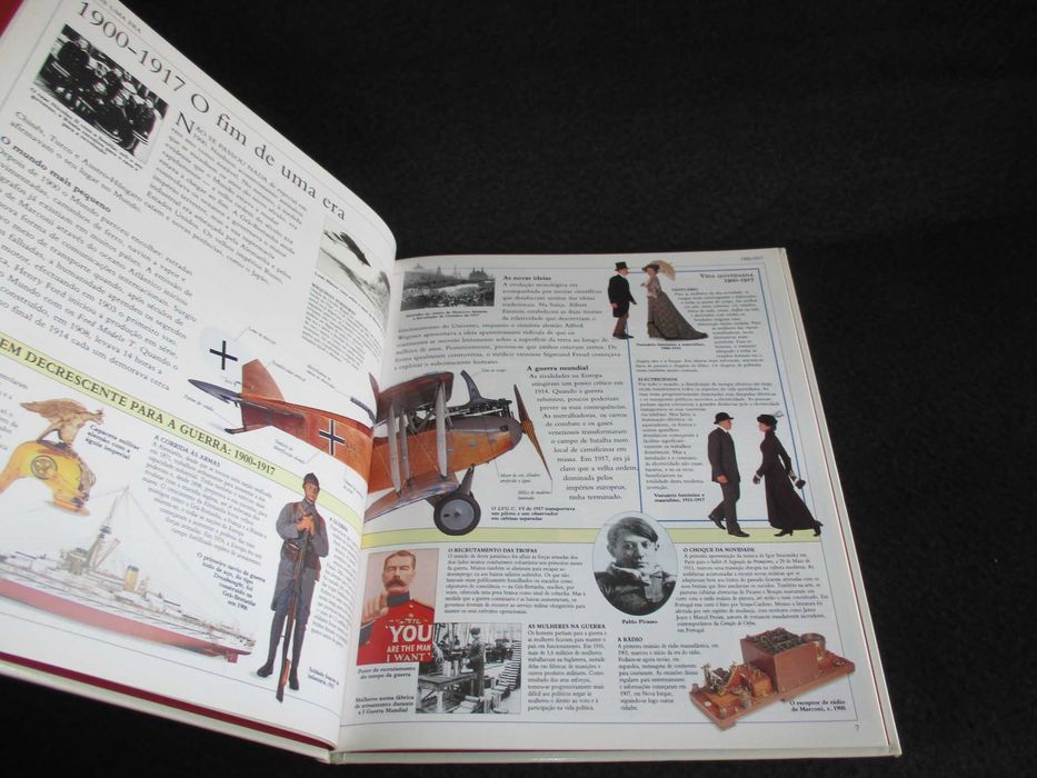 Livro Século XX História Visual Simon Adams