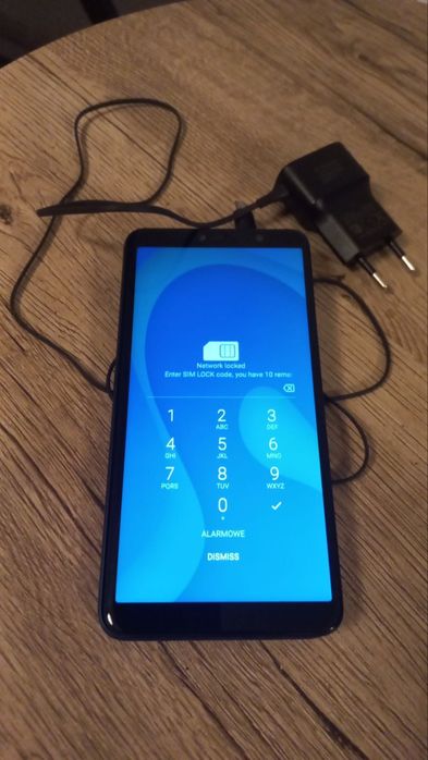 Telefon WIKO Y80 + ładowarka