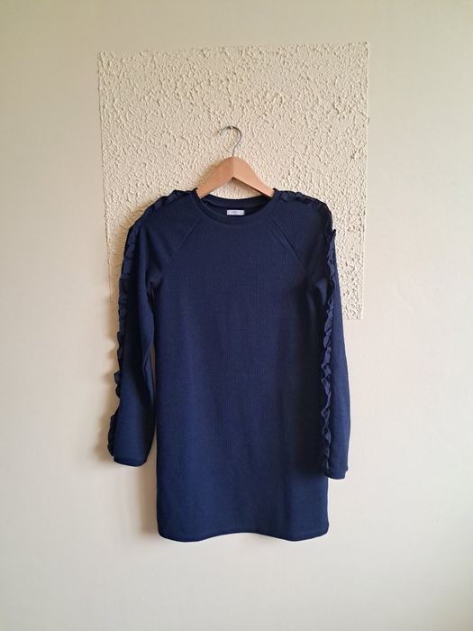 Granatowa elegancka sukienka, Pepco