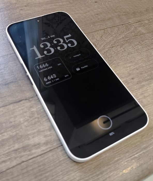 Nothing Phone (2a) 12 GB / 256 GB, biały, gwarancja, pełny zestaw