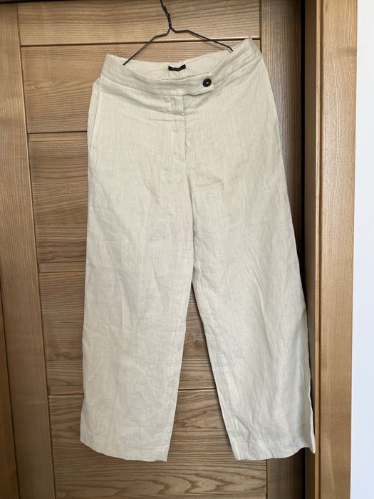 Жіночий лляний костюм Massimo Dutti