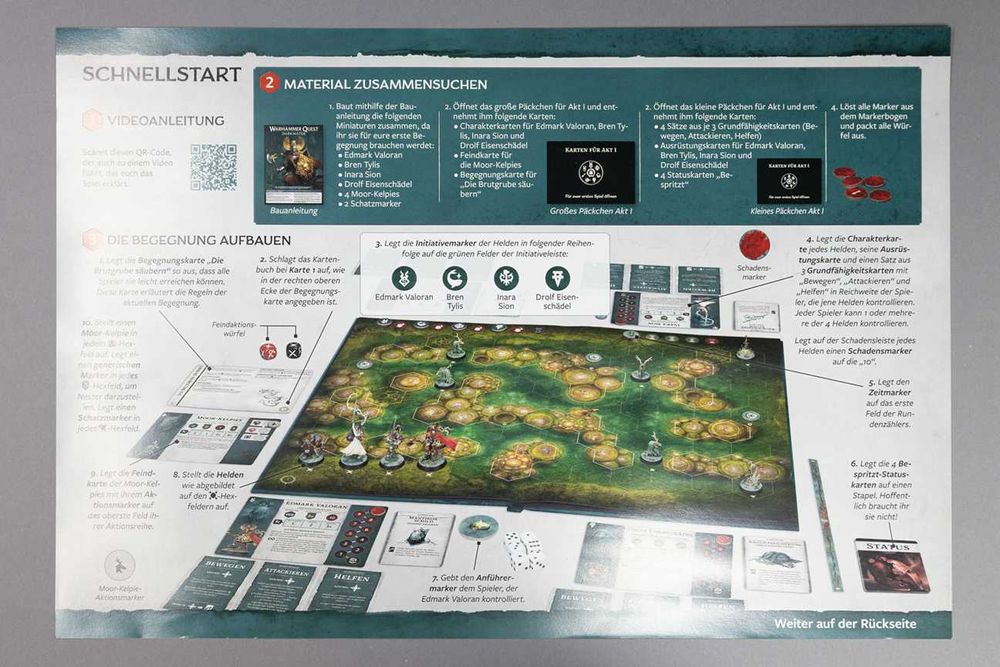 Warhammer Quest - Darkwater Game Content (Без фігурок)