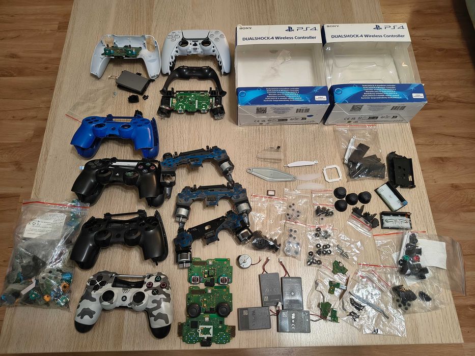 PAD-y do konsoli PS4 PS5 - USZKODZONE
