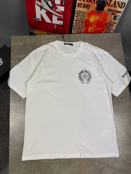 Футболка Chrome Hearts чорні і біла