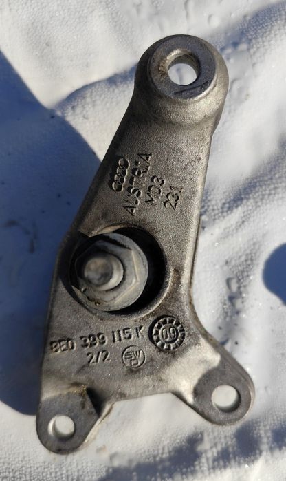 Audi A4 B6 apoios centrais caixa velocidades