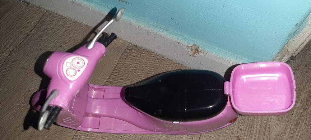 Skuter i rower dla lalki Barbie