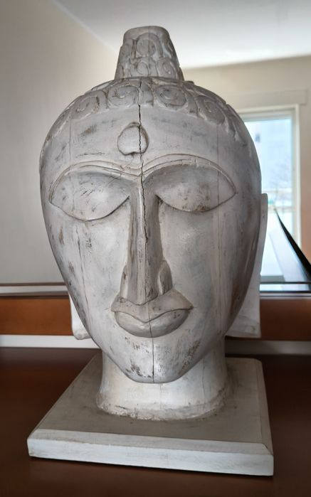 Estátua Cabeça de Buda