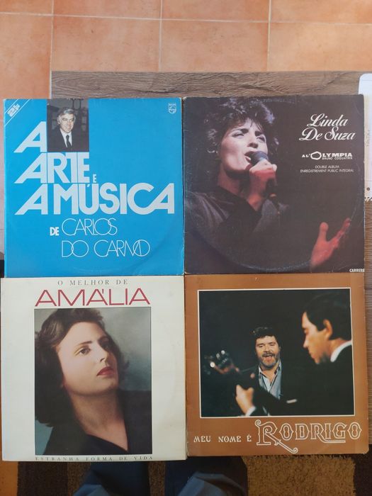 Vários discos vinil, em bom estado