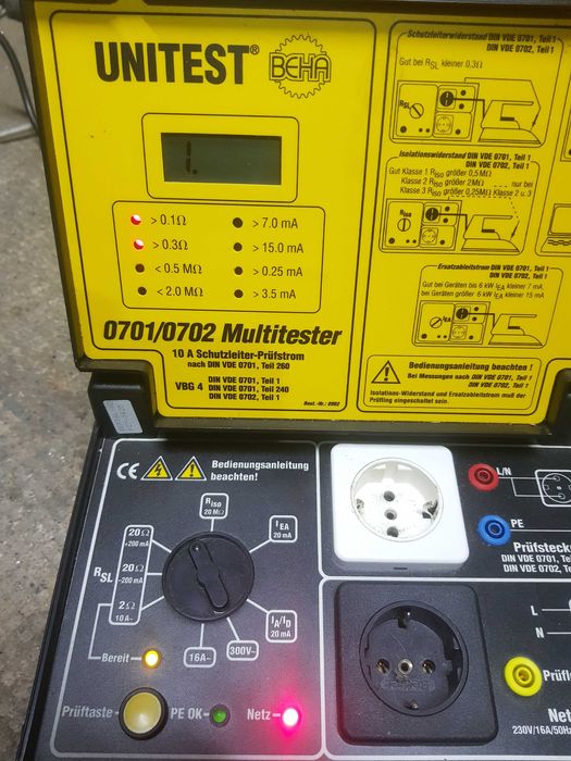 Beha Unitest 0701 Multitester do pomiaru multimetr 0702