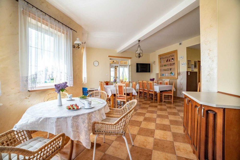 DOM NA KASZUBACH NA WYŁĄCZNOŚĆ max. 22 osób, blisko Wieżycy, kuligi!