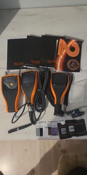 Cyfrowy Zestaw Kontrolny, Top (F) Zestaw Mierników Elcometer (dwa zest