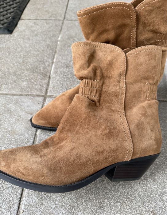 Botki Gino Rossi 38 karmel
