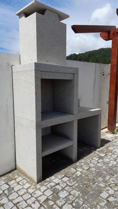 Churrasqueira em pedra