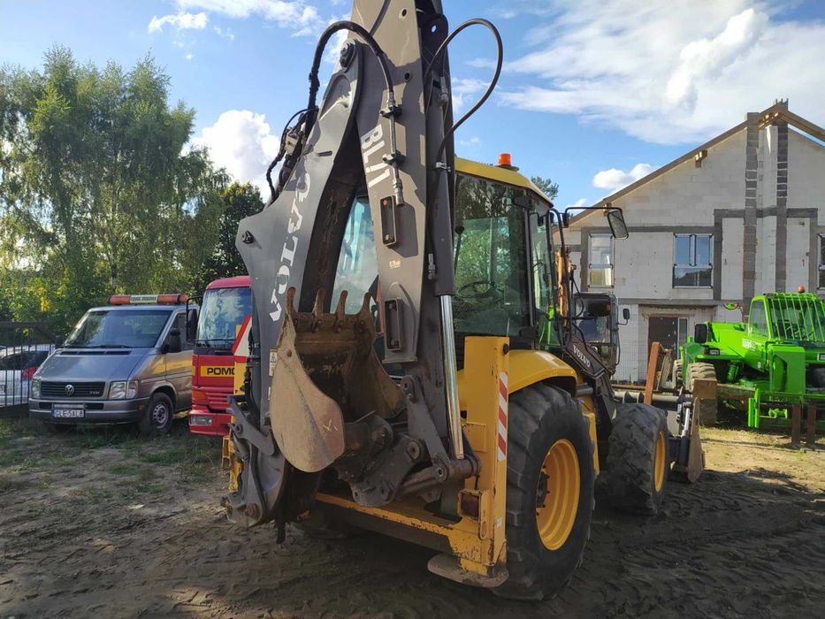 Koparko ładowarka Volvo BL71 Joystick widły 3 łyżki