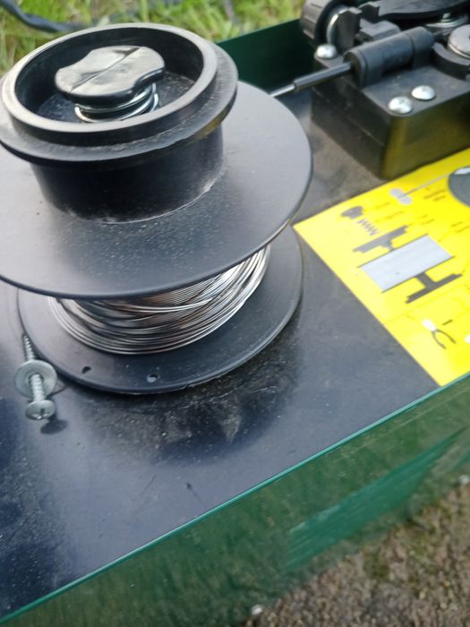 Maquina soldar Parkside com 2 bobines fio