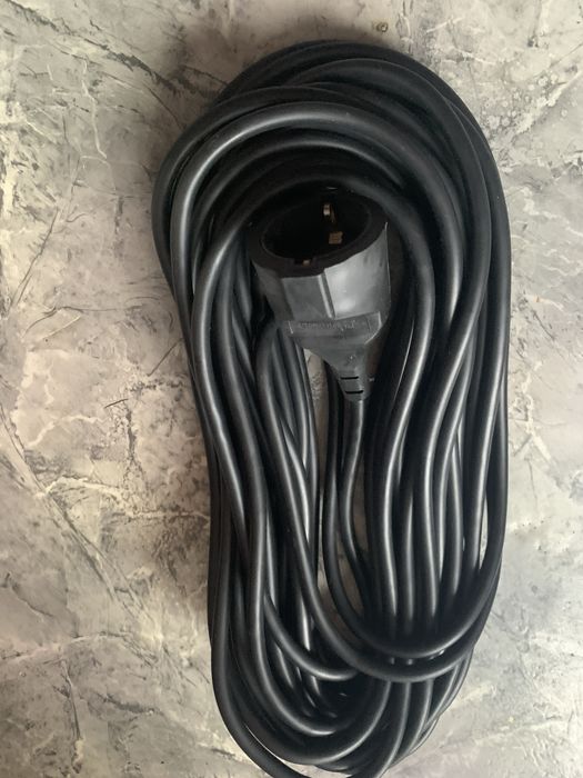 Удлинитель одинарный с заземлением, 16 А  на 3,5 квт