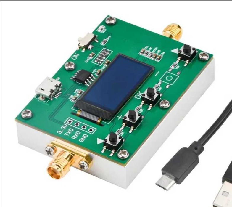 Цифровой аттенюатор 0-31dB с сотыми долями 2 Вт RF 1MHz-6GHz