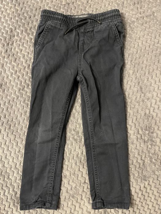Spodnie granatowe slim Primark 116 chłopięce eleganckie