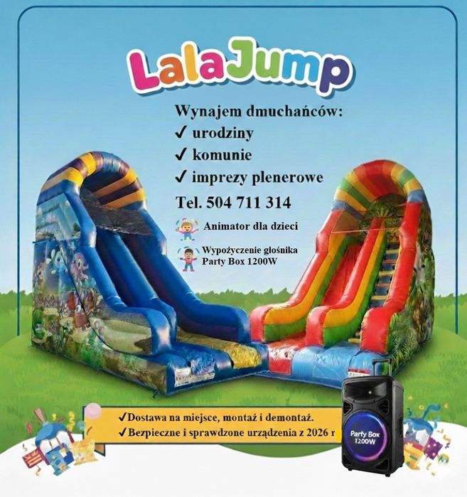 Wynajem dmuchańców chełm i okolice, Animacje, nagłośnienie