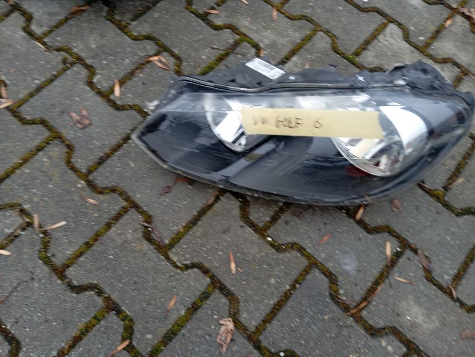 Lampa reflektor przedni przód Lewa strona Volkswagen Golf VI 6 Europa