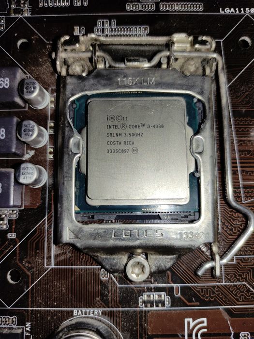 Комплект:gtx 750ti+i3 4330+ материнська плата