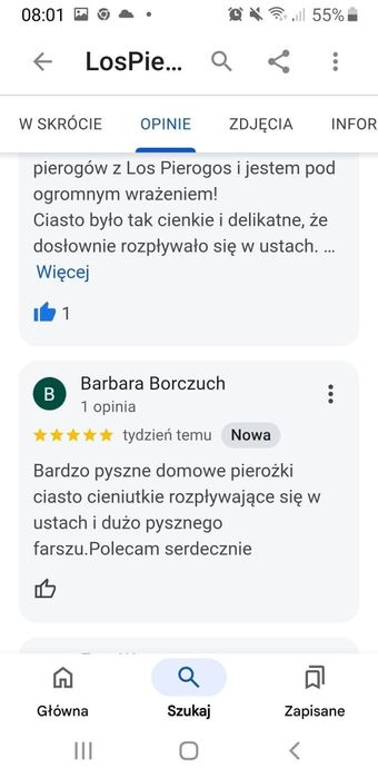 Pierogi ręcznie lepione xl