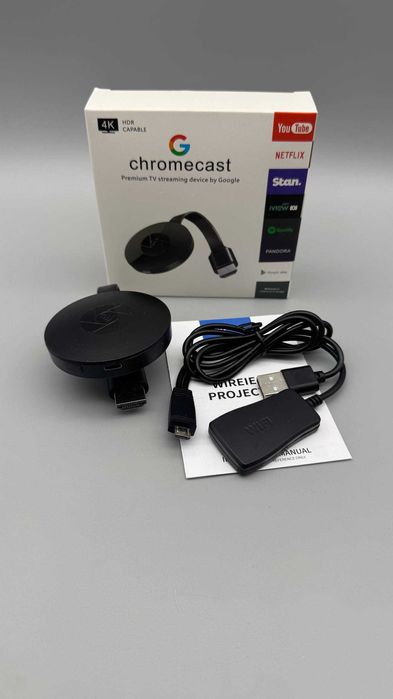 Chromecast Медиа Смарт Адаптер для TV HDMI 4K
