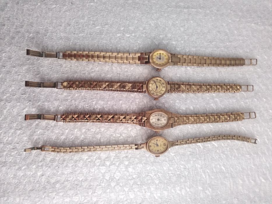 Продам позолоченные женские часы (хороший подарок)