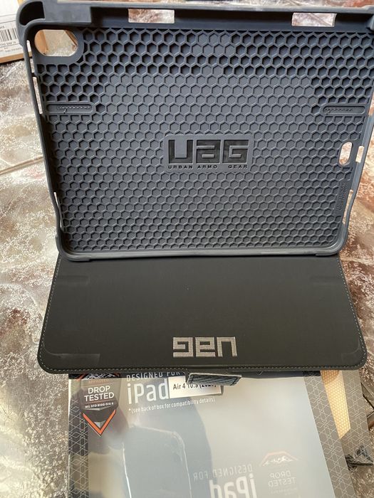 UAG планшет iPad pro9.7, 12.9, 10.2,10.9, Air 2/3/4 чохол протиударний