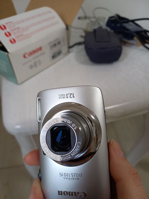 Фотоапарат Canon IXUS 110 IS чудовий стані карта пам'яті чохол зарядка