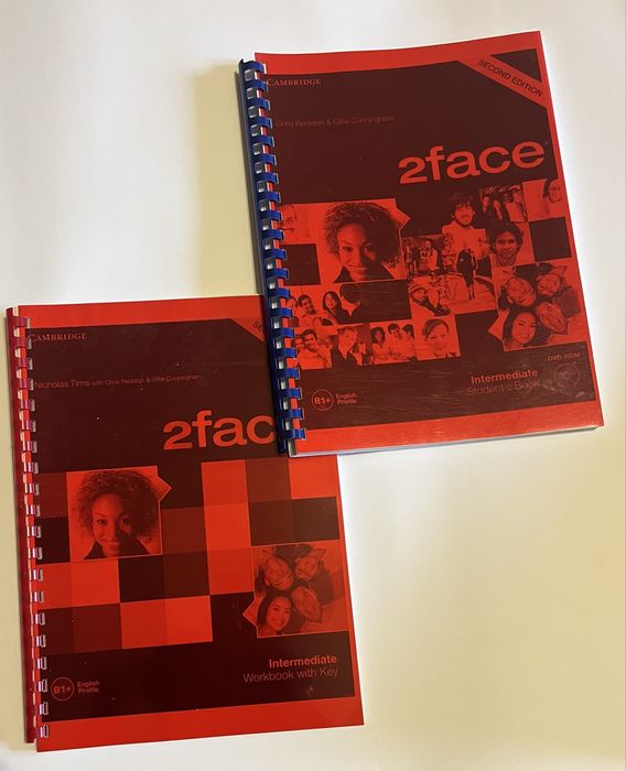 Набор учебников Face2Face Intermediate книга+рабочая тетрадь