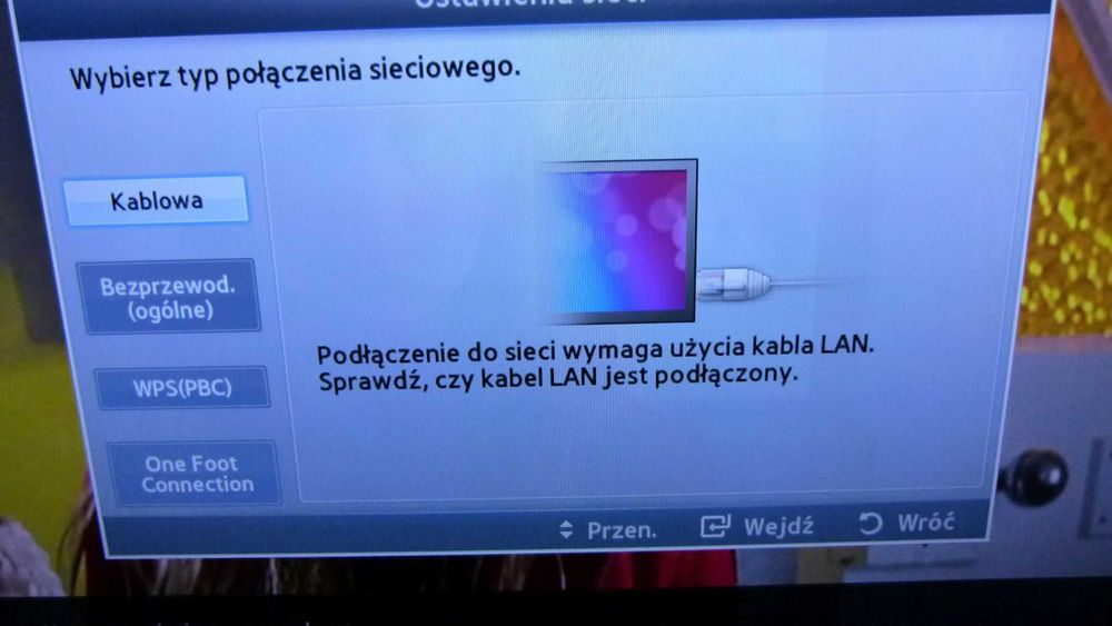 Telewizor Samsung 40'' UE40D5000 LED DLNA HDMI LAN SPRAWNY pilot