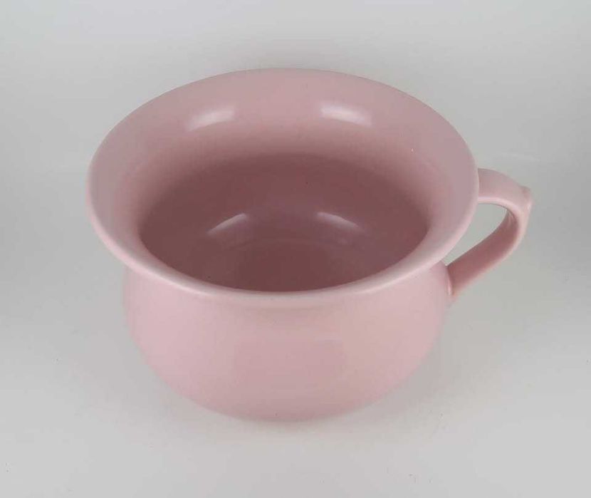 Bacio / vaso de noite antigo em Cor de Rosa - Faiança de Sacavém