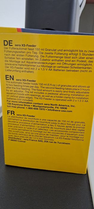 Alimentador Sera XS-Feeder