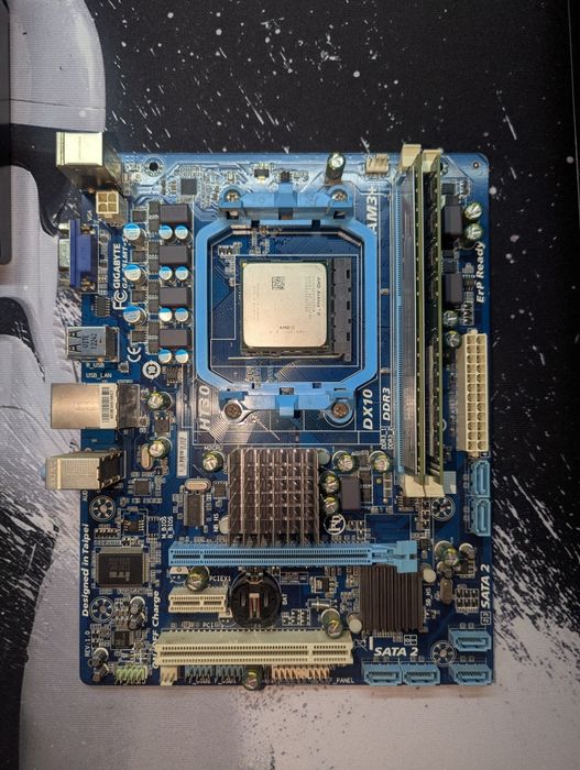 Комплект AM3+ Gigabyte GA-78LMT-S2 | 6GB DDR3| Робочий