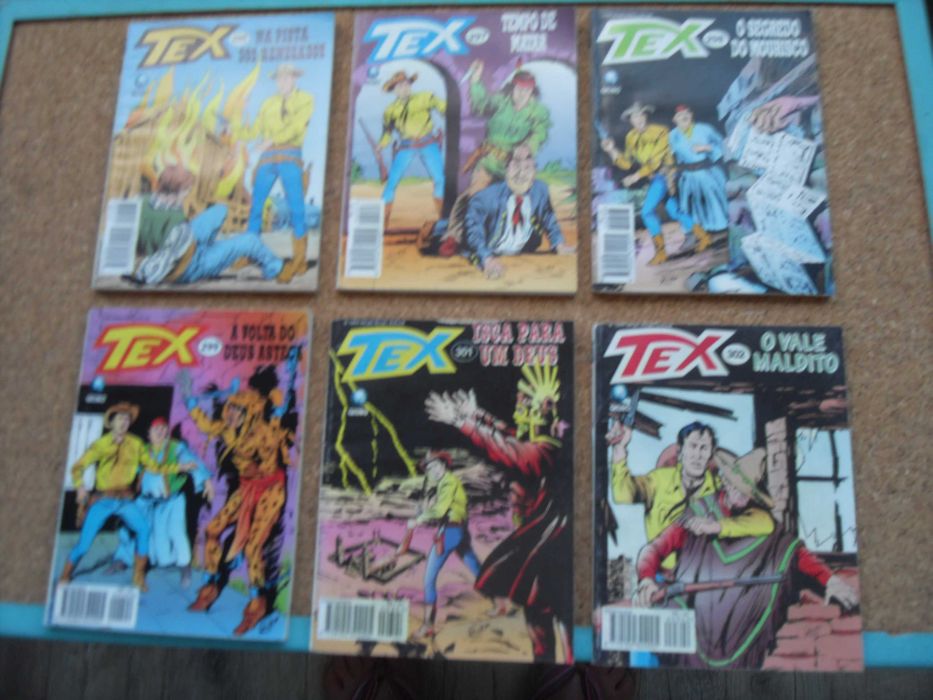 Revistas  Banda Desenhada Tex anos 90