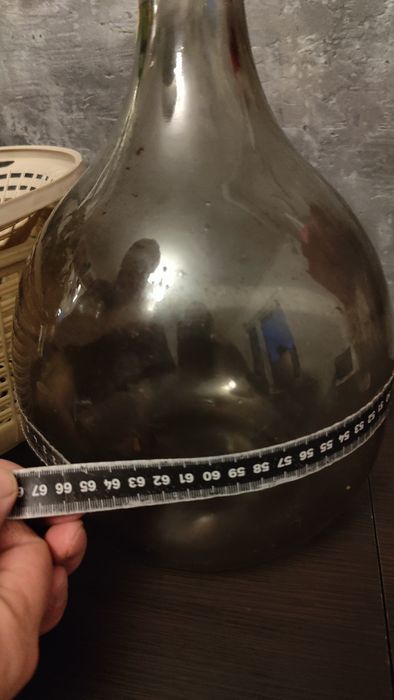 Szklany Gąsior balon na wino 5l