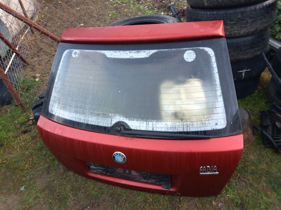 Skoda Fabia 1 klapa bagażnika maska zderzak