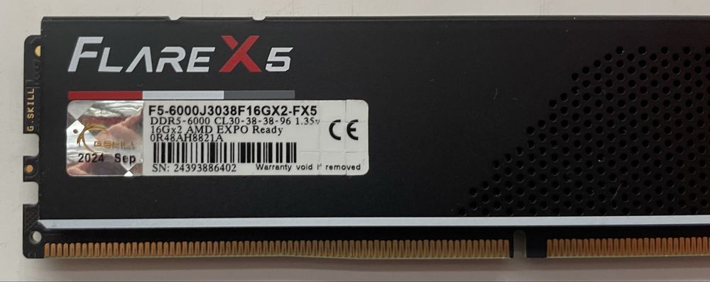 Pamięć RAM G.Skill 16GB DDR5 6000Mhz CL30