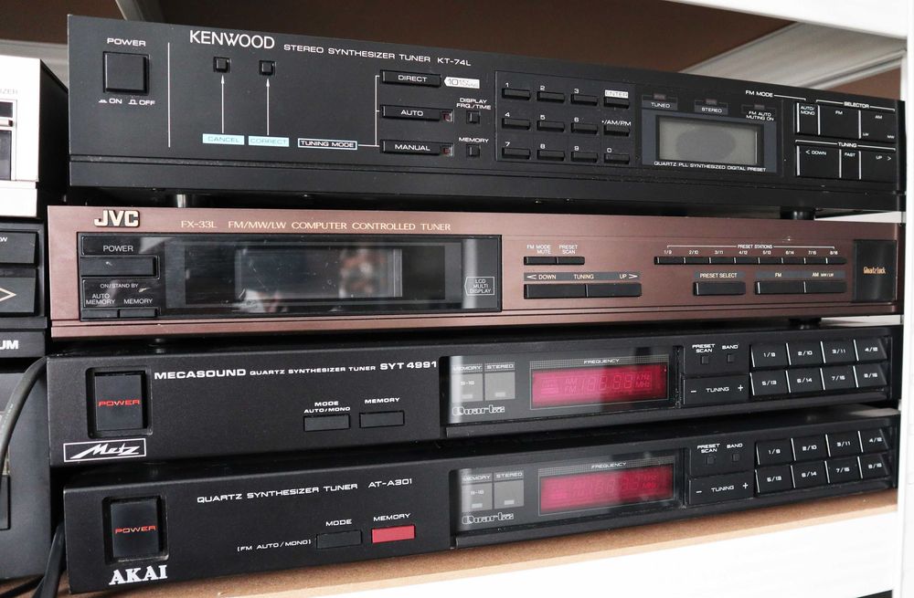 Фм тюнер приёмник распродажа Sony Kenwood  Marantz  AKAI  JVC